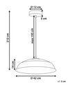 Taklampa metall svart MINILLAS_899041