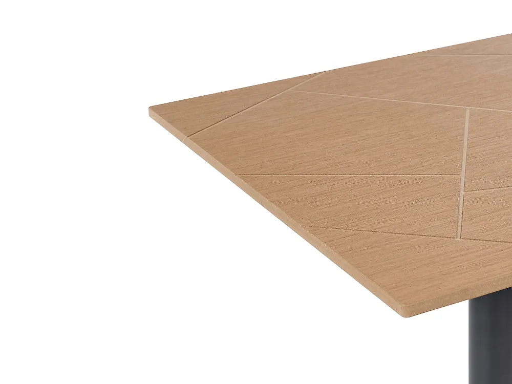 Stolik bistro STINTINO  60 cm 60 cm Metal Czarny_1179457