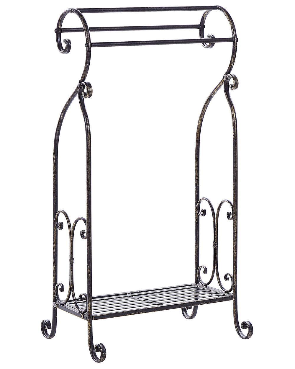 Stativ pentru prosoape LINARES Metal Negru