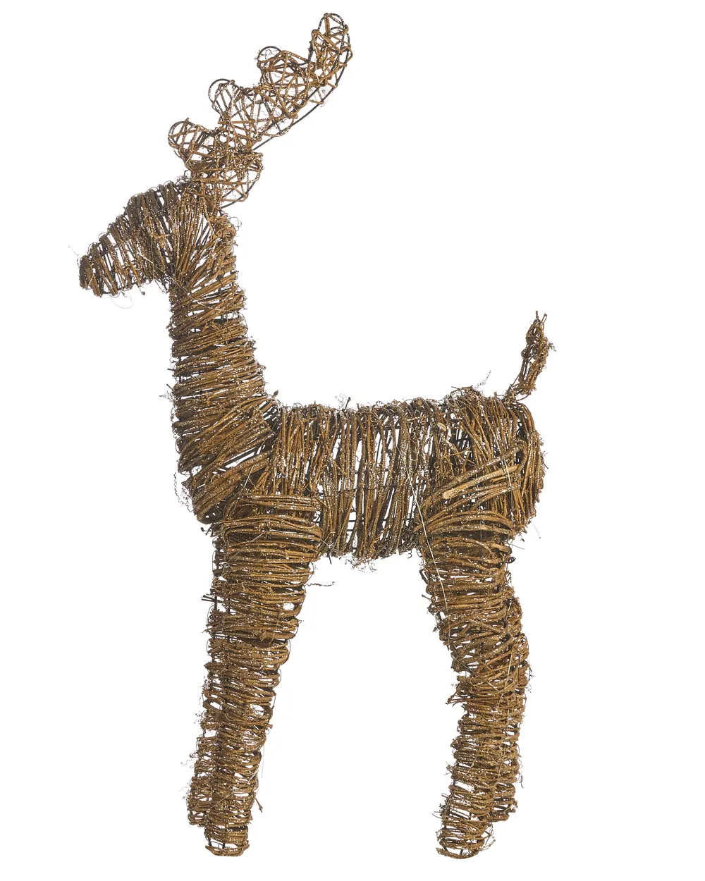 Dekoracja świąteczna LED GRINDAVIK 97 cm Renifer Naturalny_1015241