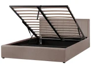 Ottoman Bed MONTLAUR Boucle Taupe 160 x 200 cm (EU King Size)_1141499