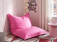 Pouf poire 300 L FUZZY 140 cm 180 cm Rose fushia_1150532