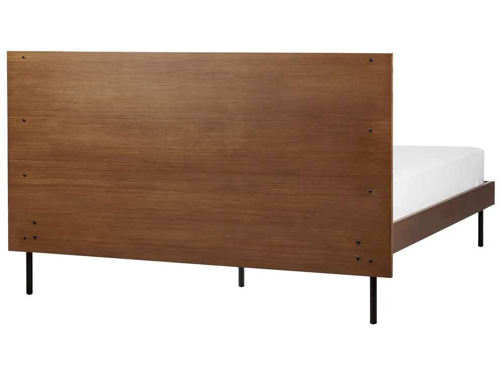 Cama LIBERMONT 140 x 200 cm Freixo escuro_1056067