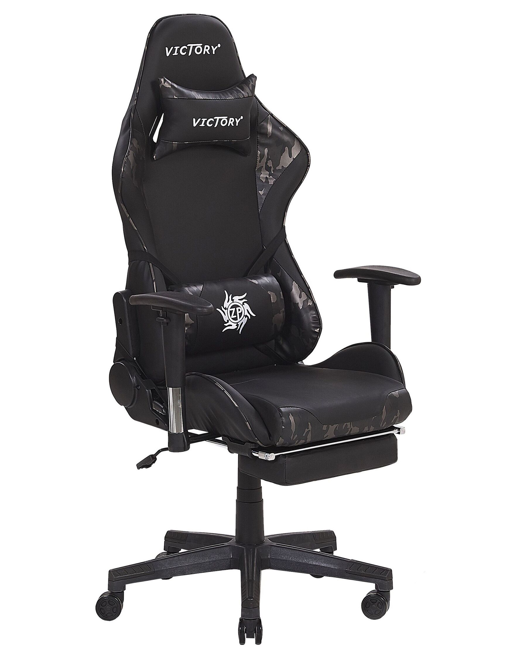 Kancelářská židle černá/hnědá VICTORY_767828