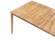 Garden Dining Table JACO 180 cm 100 cm Acacia Wood Light Brown_1044604