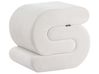 Pouffe ARCADIA Chenille Off-White