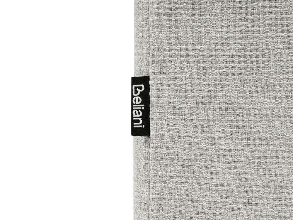 Ottoman Bed without Headboard DINAN Fabric Off-White 140 x 200 cm (EU Double)_1029132
