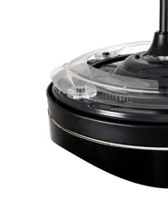 Ceiling Fan with Light ETONIA with Remote LED Black_1125610