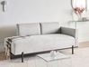 Chaise Longue SAVASSE Faux Linen Light Grey
