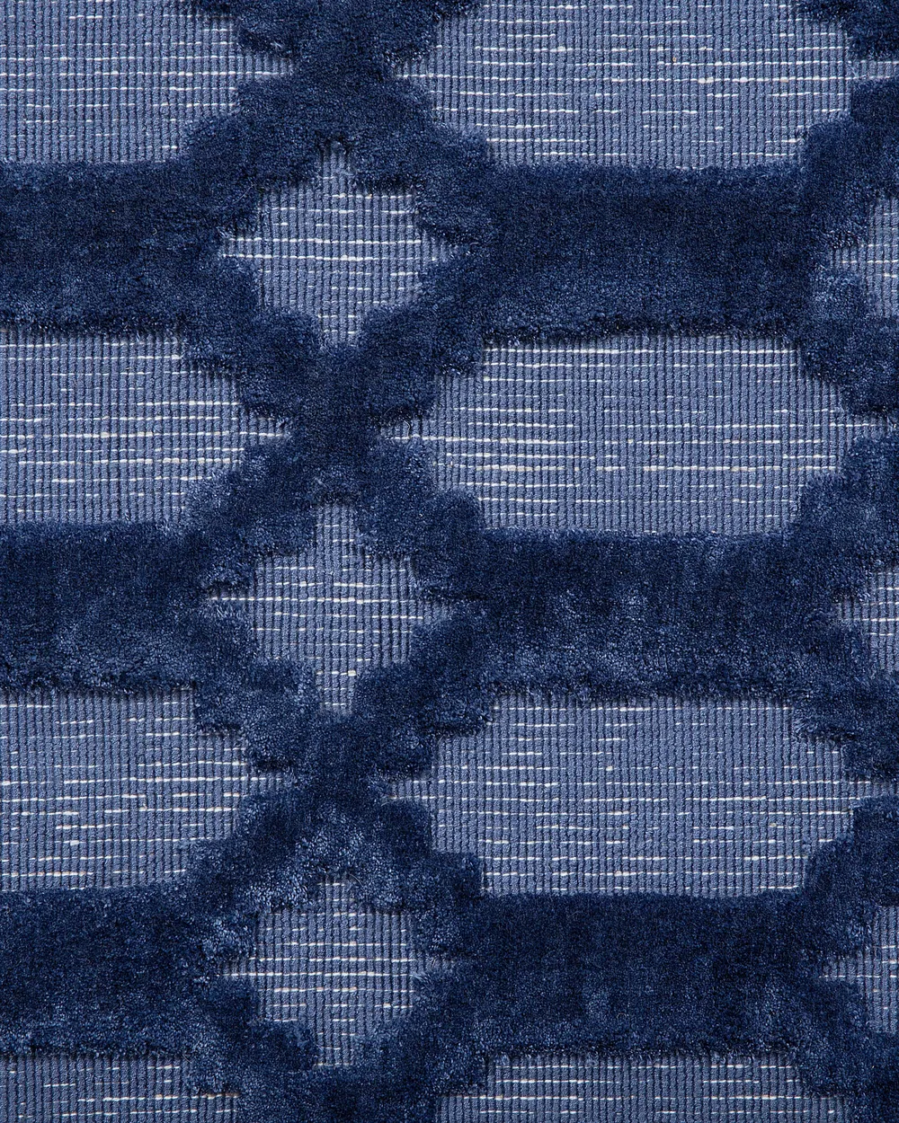 Rug CIZRE Navy Blue 160 x 230 cm Viscose_750436
