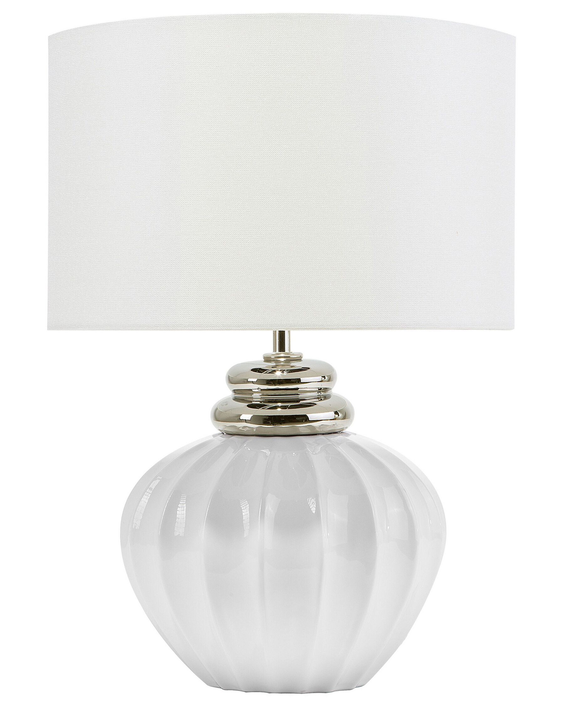 Lampe de chevet moderne blanche NERIS_690507