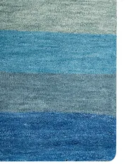 Rug MAILSI Blue 140 x 200 cm Wool_1037035