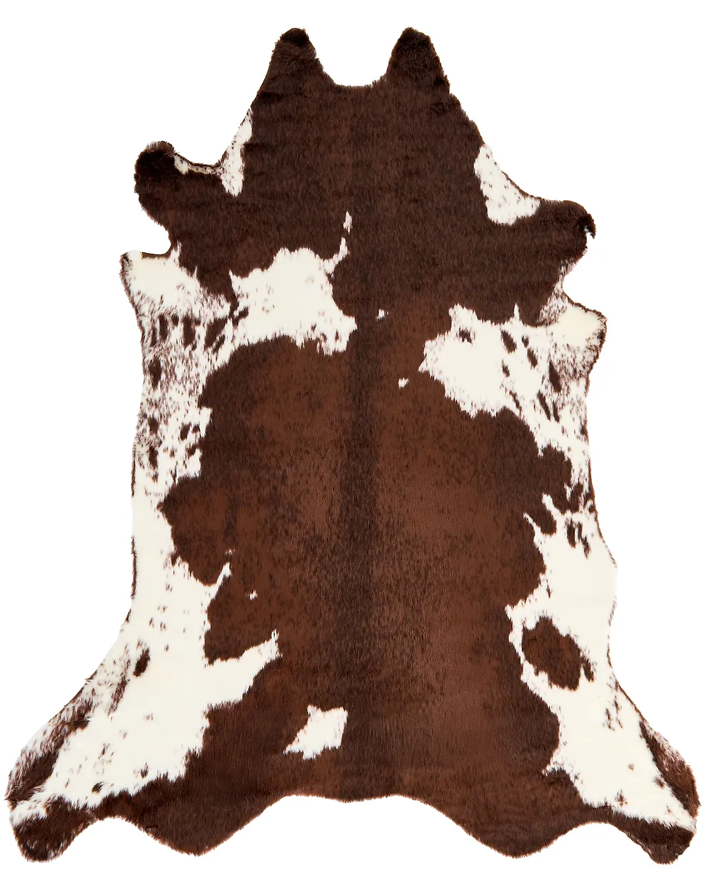 Faux Cowhide Rug BOGONG Dark Brown 150 x 200 cm