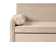 Sofa Bed HORMA Fabric Light Brown_1030101