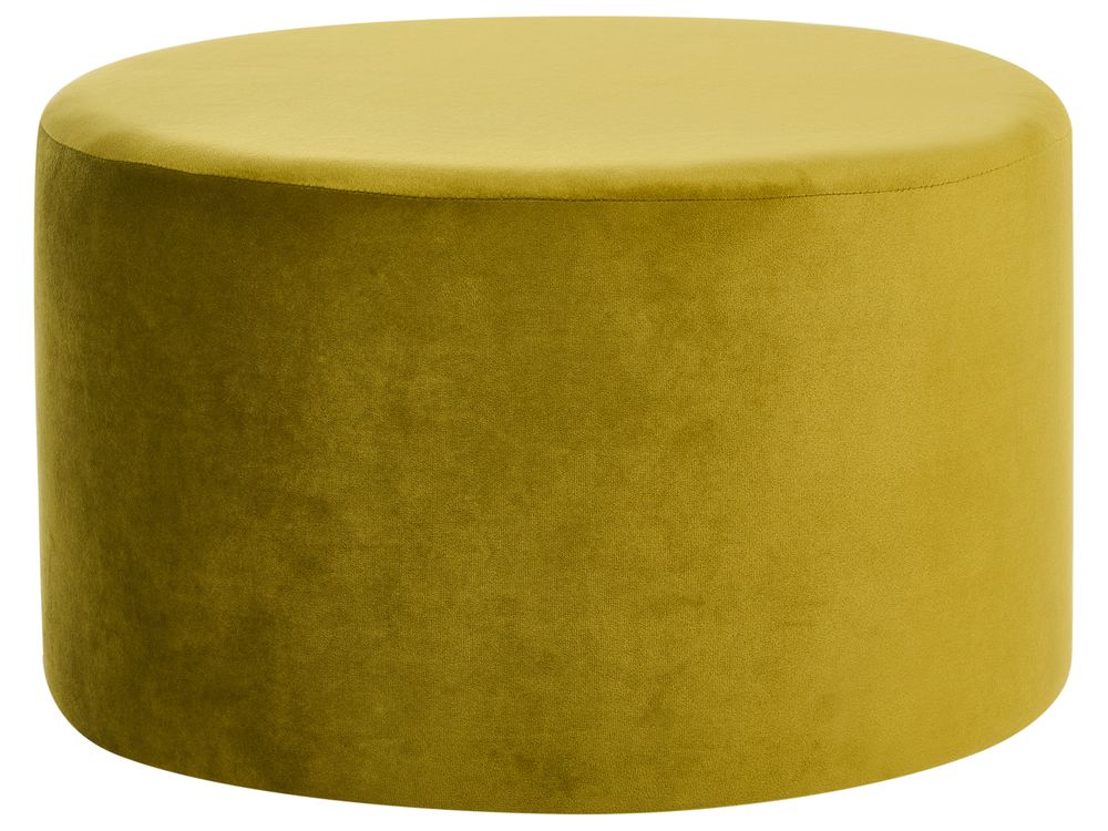 Pouffe MILLEN Velvet Olive Green
