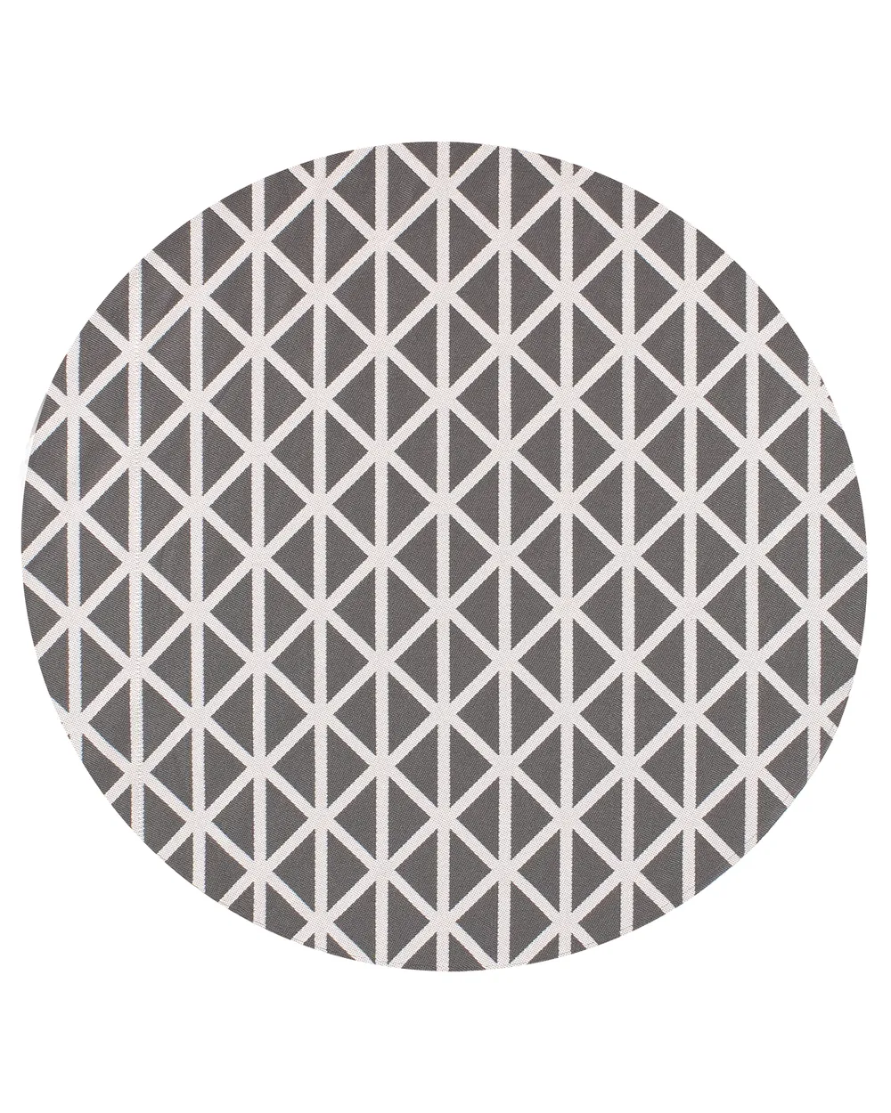 Tappeto per esterni grigio e bianco PANAJI Varie Dimensioni