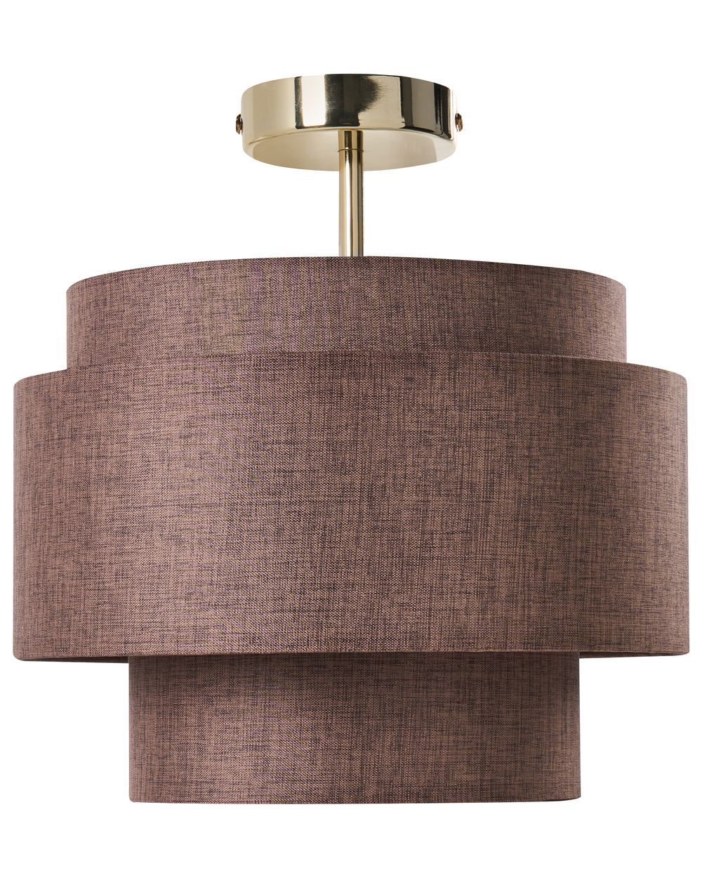 Pendant Lamp LUKAGO Linen Brown