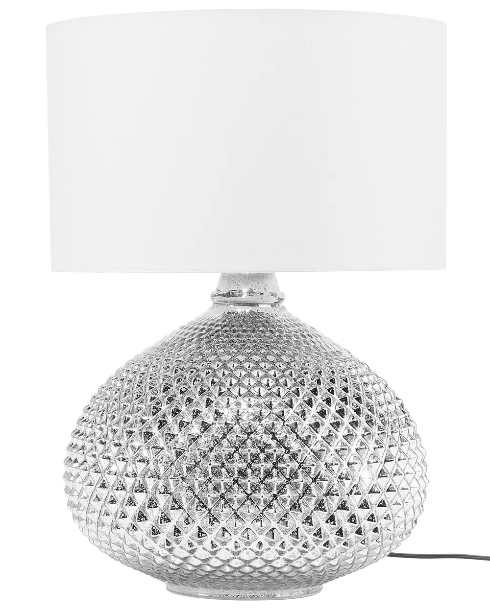 Table Lamp MADON Glass Silver_877569