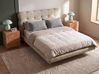Bed Boucle SOULISSE 140 x 200 cm (EU Double) Beige