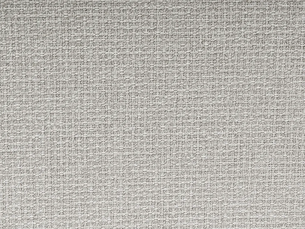 Bett mit Stauraum ohne Kopfteil DINAN Stoff Cremeweiß 120 x 200 cm_1187495