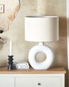 Ceramic Table Lamp White VENTA_833941