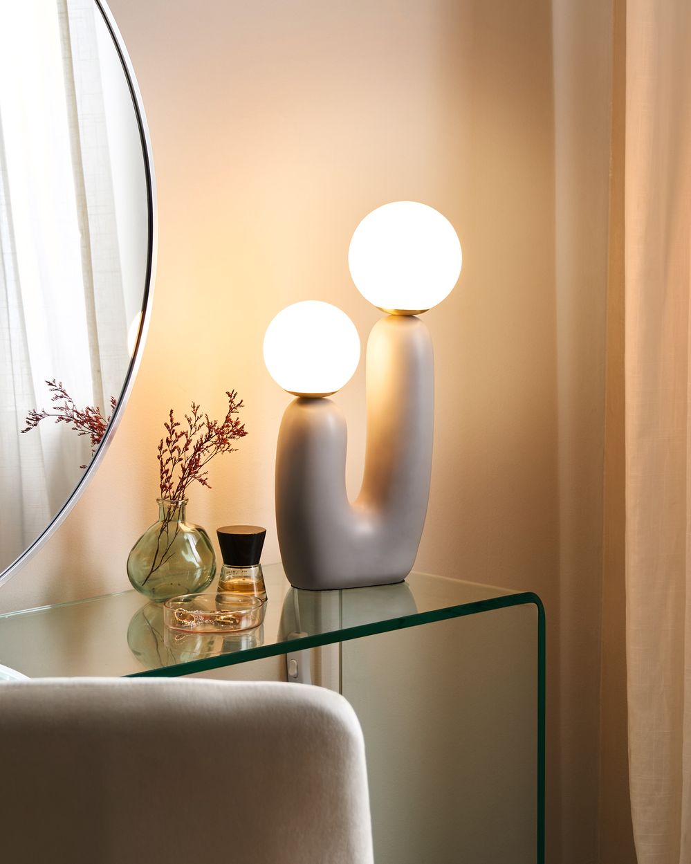 Lampe à poser TULUN Gris