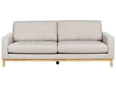 3-Sitzer Sofa beige / hellbraun SIGGARD