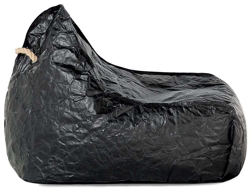 Sitzsackbezug DROP 63 cm 75 cm Schwarz_1169026
