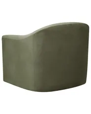 Swivel Armchair MAGNOR Fabric Dark Green_966248