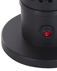 Freestanding Infrared Patio Heater KRAKATOA 1000 W Black_815765