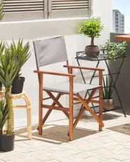 Set of 2 Garden Chairs CINE Acacia Wood Green_819224