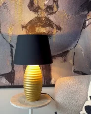 Table Lamp EBRO Porcelain Gold_1022546