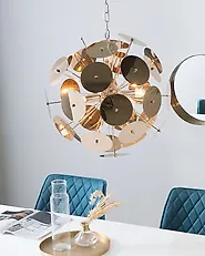 Lampe suspension ZAMBEZI Métal Cuivré_1179231