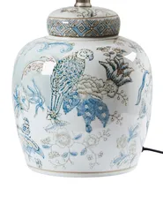 Table Lamp JAMAPA Porcelain White/ Blue_961370