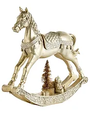 Lot de 2 décorations de Noël LED YPPARI 30 cm Doré_1175025