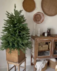 Artificial Christmas Tree HUXLEY 120 cm Green_989748