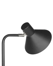 Floor Lamp RIMAVA Adjustable Metal Black_851225