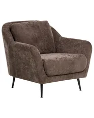 Armchair EIBY Chenille Dark Brown_1004179