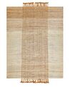 Matta 140 x 200 cm jute beige HAMZALAR_850127