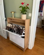 Szafka na buty GATTON Jasnobrązowy_1068175