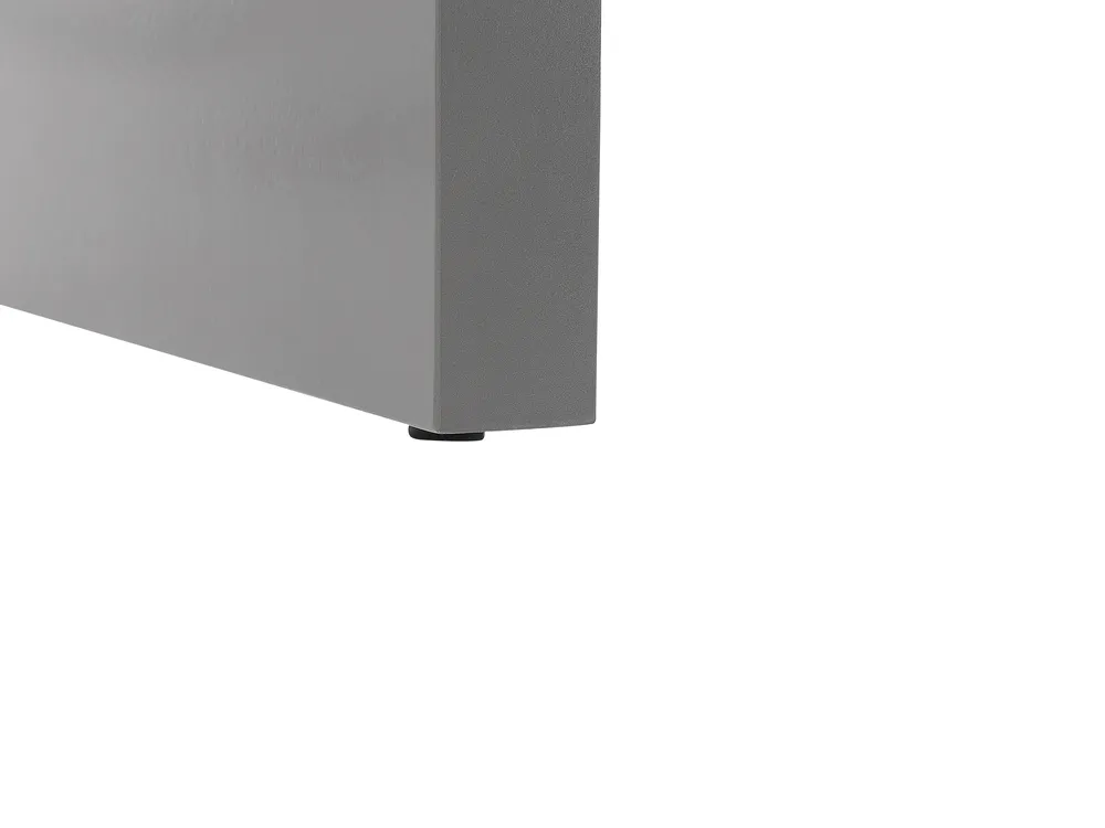 Garden Dining Table TARANTO 180 cm 90 cm Concrete Grey_804321