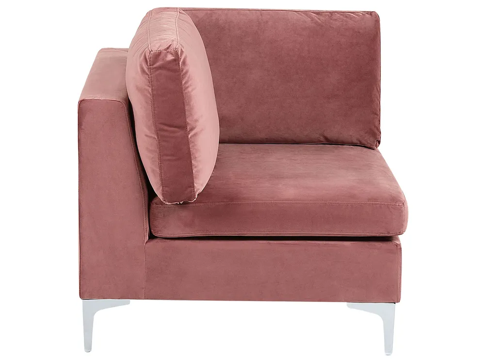 Corner Seat EVJA Velvet Pink_858710