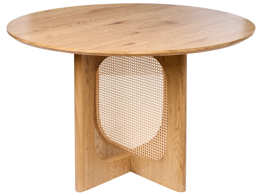 Dining Table KARLO Light Brown 120 cm 120 cm