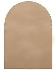 Specchio MILLERY 73 cm 102 cm Marrone chiaro_1194181