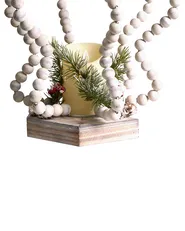 Decorazione natalizia LED PATARI 42 cm Stella Marrone chiaro_1027970