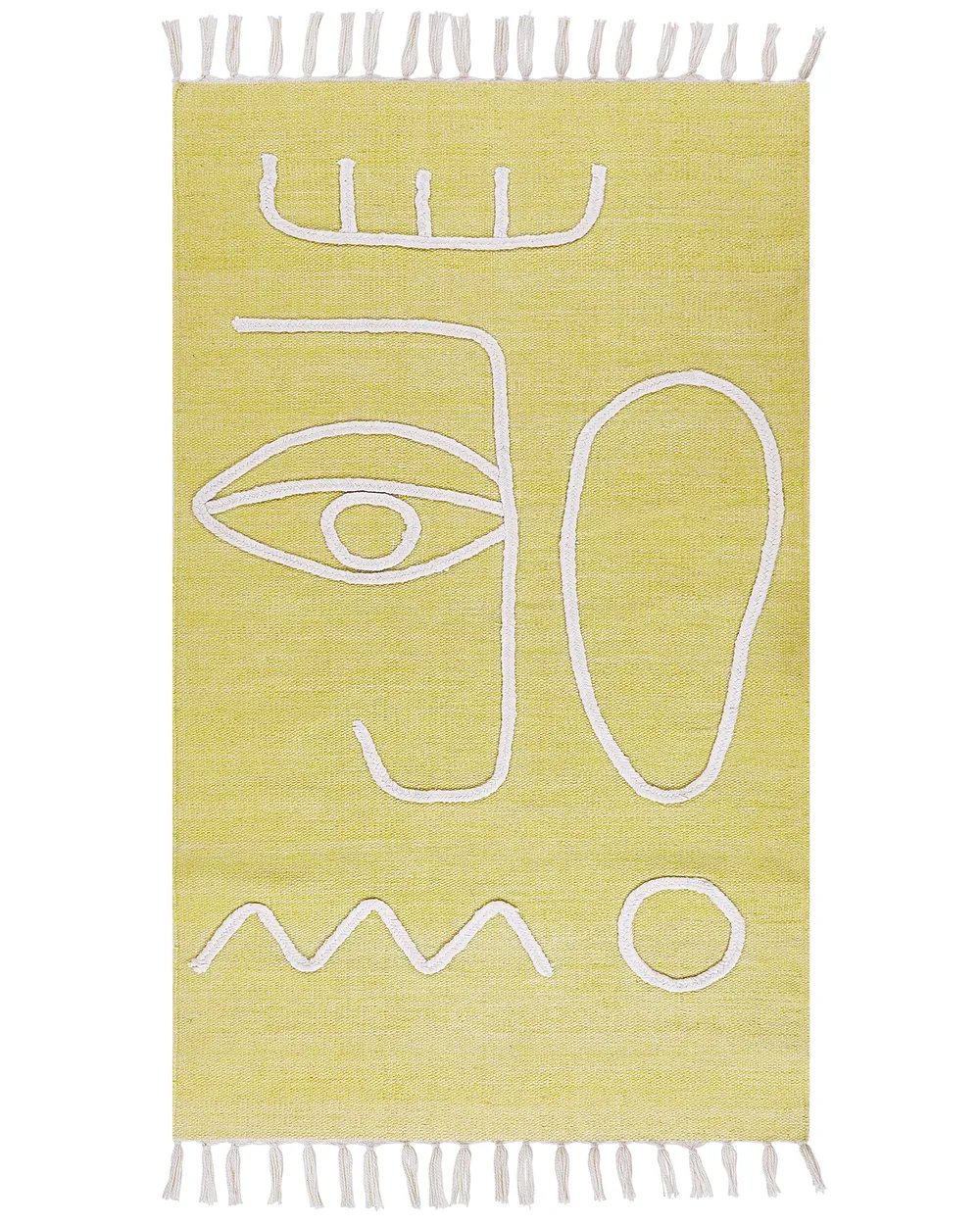 Dywan zewnętrzny YAVU Żółty 80 x 150 cm