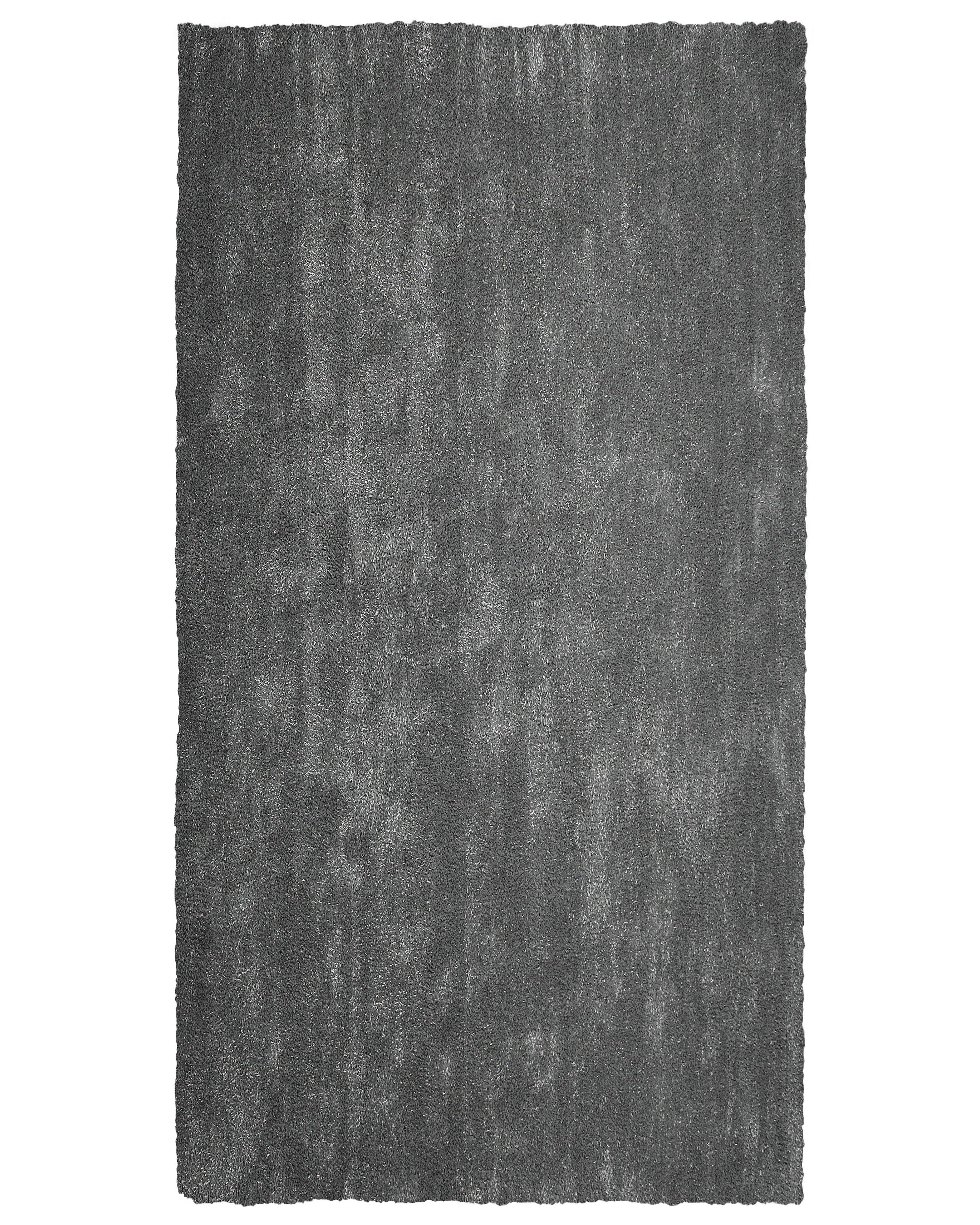 Shaggy Area Rug 80 x 150 cm Dark Grey DEMRE_683465