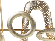 Dekoracja ścienna MANGANESE Metal 50 cm Złoty_843758