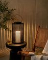 Solar Powered Lantern MACHILI 53 cm Black