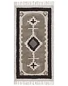 Rug GEYVE Beige 80 x 150 cm Cotton